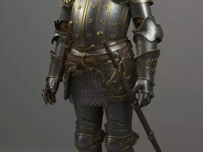 Knight 3D model