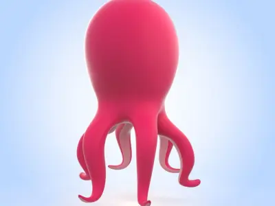 Octopus 3D model