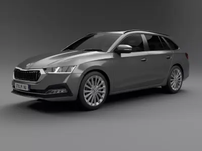 Skoda Octavia Combi Free 3D model