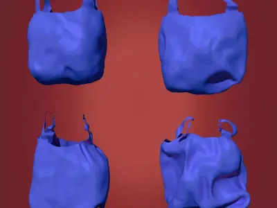 Plastic Sack - Bag Debris 3D model