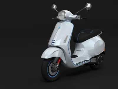 Electric Transport Collection 3D model