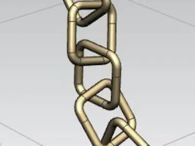 Chain Link Free 3D model by zoomy2k