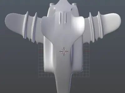 The Stinger eagle Free low-poly 3D model