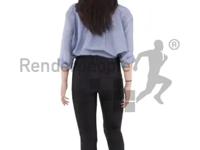 Saki Animated 003 Walking