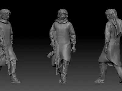 taliban pack 3D print model
