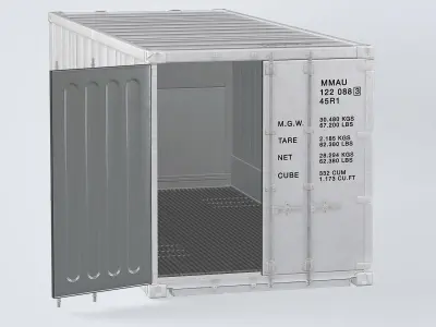 Refigerator Container 3D model