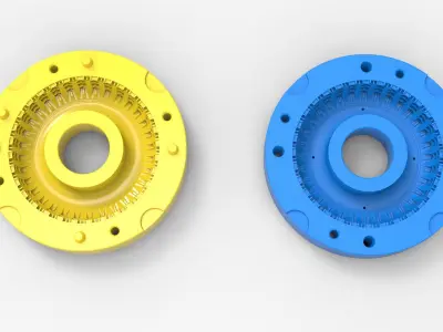 Mold for diecast Ural O47A Scale 1 to 10 and 1 to 14 and 1 to 25 3D print model
