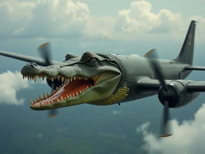 Bombardilo Crocodilo 3D model