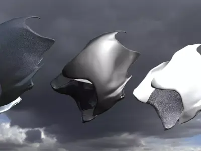 Motorcycle Fairings base 3D model