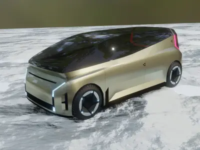 City car  3D model