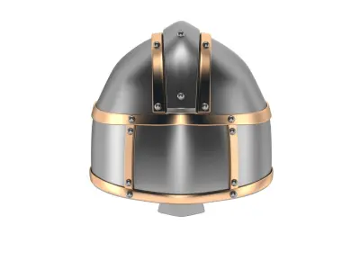 Medieval Helmet 09 3D model