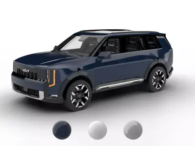 Kia Telluride S 2027 3d model 3D model