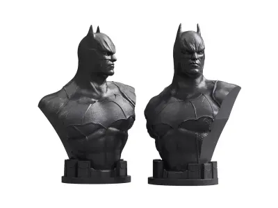 Batman Bust 3D Model Ready to Print 3D print model
