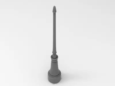 sci fi antenna 3D print model
