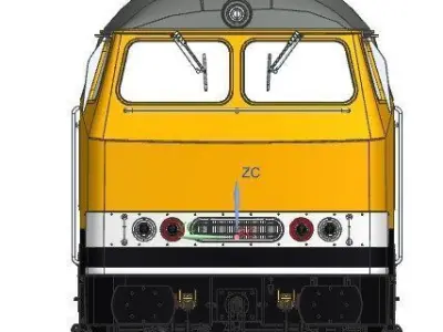 Henschel DH 4000 3D model