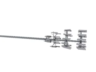 Cell Phone Tower 3D model purchase