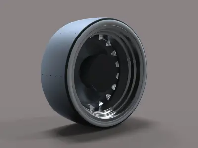 Sport wheel 6 3D model