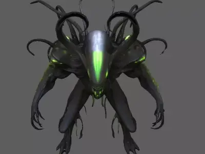Creature 3D model 2