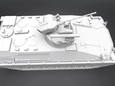 Marder IFV Scale model 3D print model