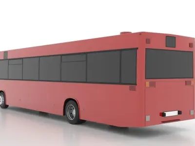 MAN 791 SL222 Low Low-poly 3D model