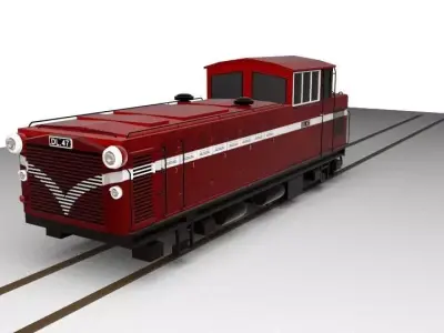 Alishan Train 3D model