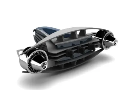 Spaceship Spacy 3D model