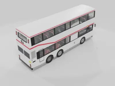 Dennis Dragon Bus 3D model