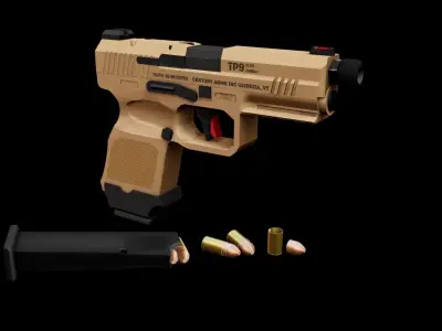 Canik TP9 Low-poly 3D model