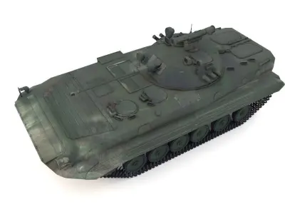 BMP-2 military tank 3D model