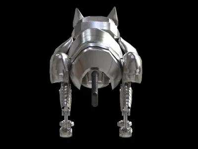 The Cat Robot 3D model 3D model