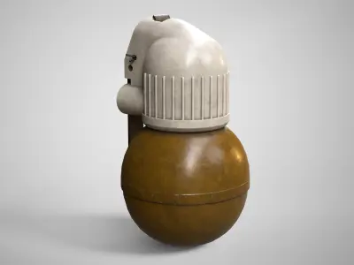 RGN Hand Grenade AAA Game Ready Low-poly 3D model