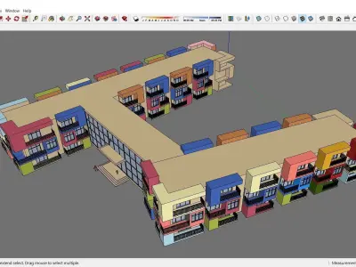 Sketchup Kindergarten B7 Free 3D model