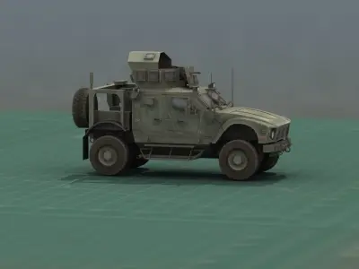 JLTV MRAP 3DPrint Model 3D print model