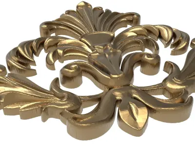  decorative pattern ready for 3D printing 3D model 544