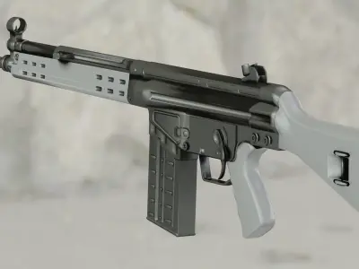 HK G3 Hi-Poly 3D model