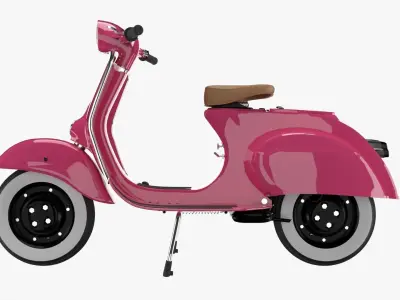 Vespa 1963 Custom 3D model