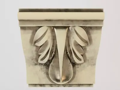 cantilever decorative corbel 3D print model