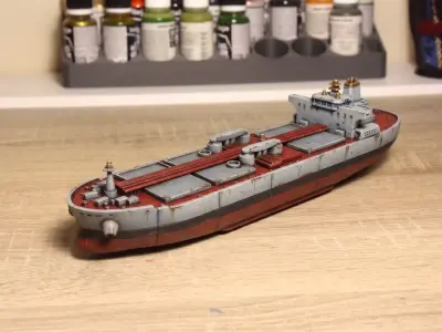 Oil tanker 2 3D print model