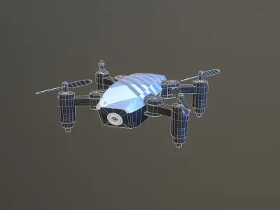 drone 3D model 36