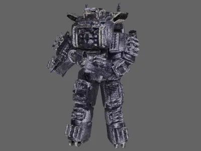 RomeoBravoTango BiggerRifleSoldier Free low-poly 3D model