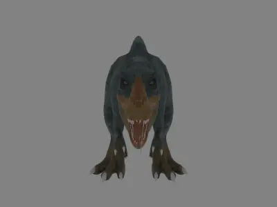 T Rex Free low-poly 3D model