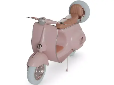 Scooter 3D model 8