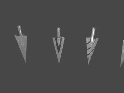 nails from hollow knight low-poly Low-poly 3D model