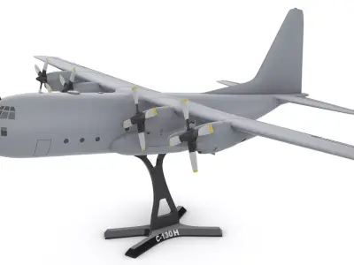 C-130H Hercules  3D print model