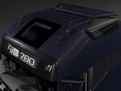 2025 Volvo FH16 6x4 Aero Globetrotter XXL 3D model