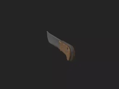 Knife 3D Model 006 3D model