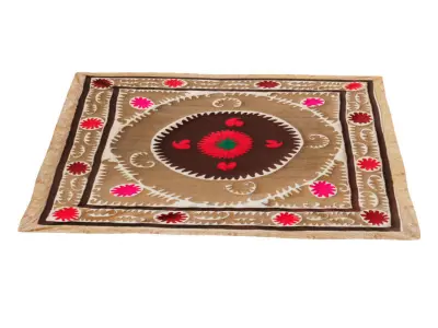 Carpet safavieh patchwork square Low-poly 3D model