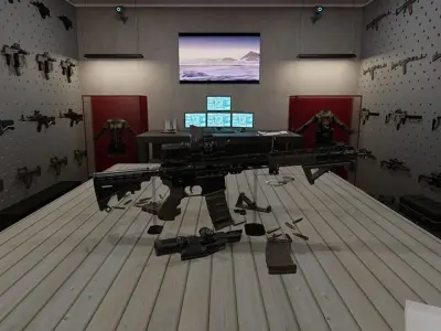 Weapons Room 3D model