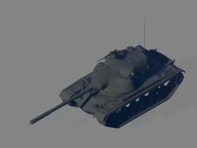 T54E1 3D model