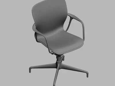 office chair 07 3D model